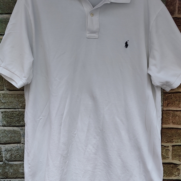 Men’s white polo XLT - Picture 7 of 7